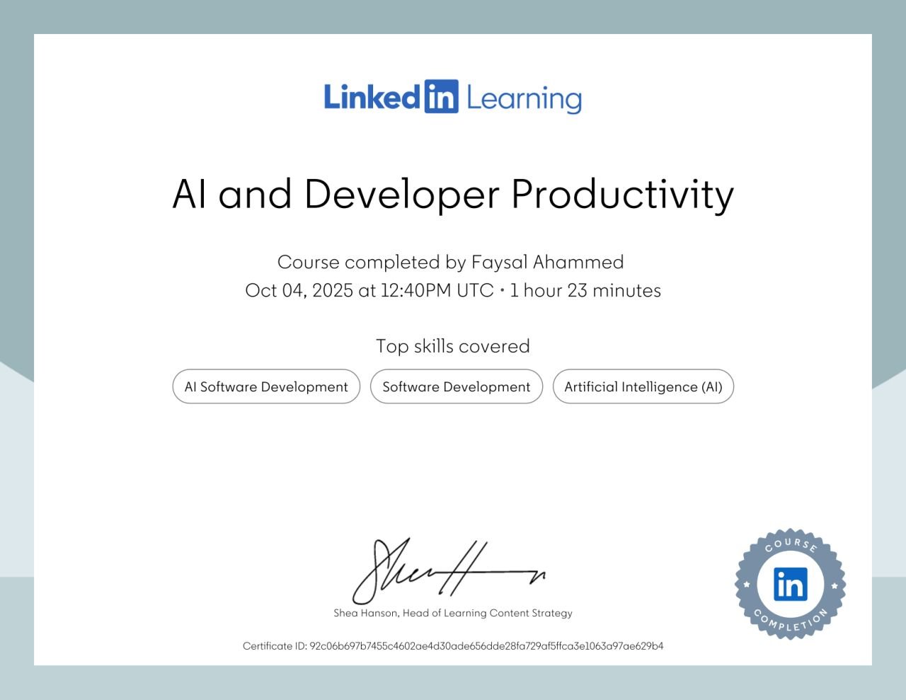 AI and Developer Productivity