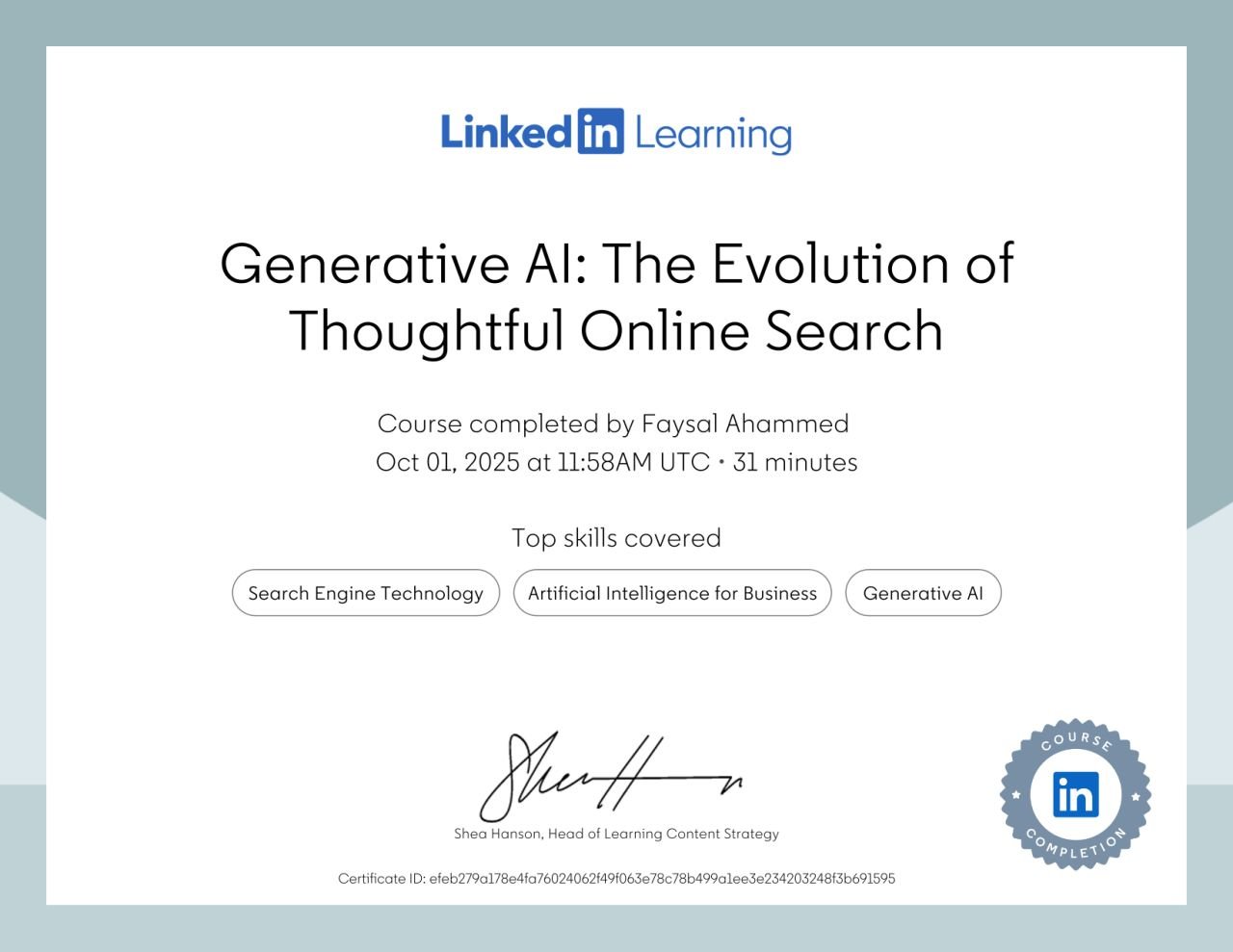Generative AI The Evolution of Thoughtful Online Search
